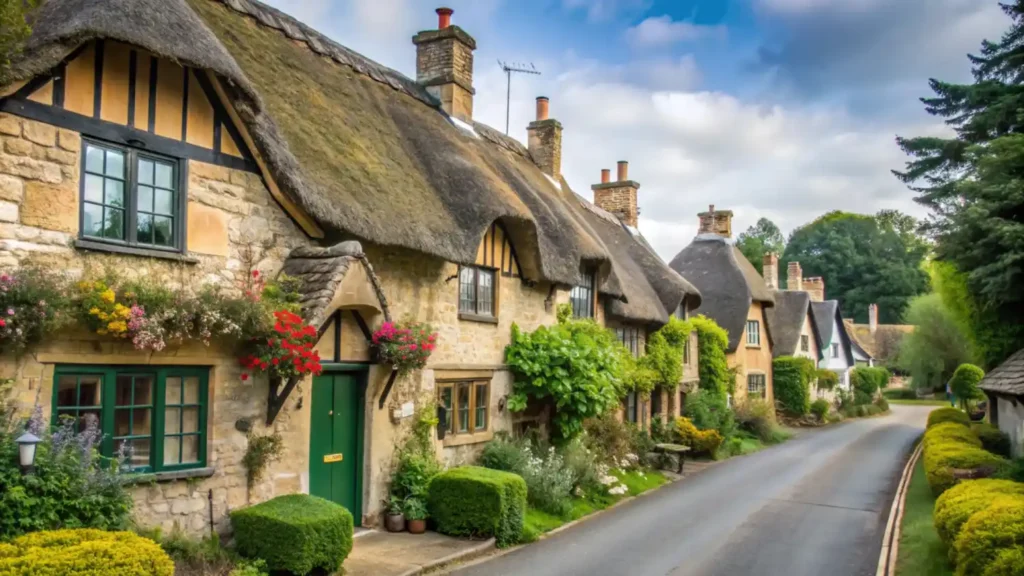An image of a cottage to show the type of property that could undergo property maintenance in Oxfordshire.